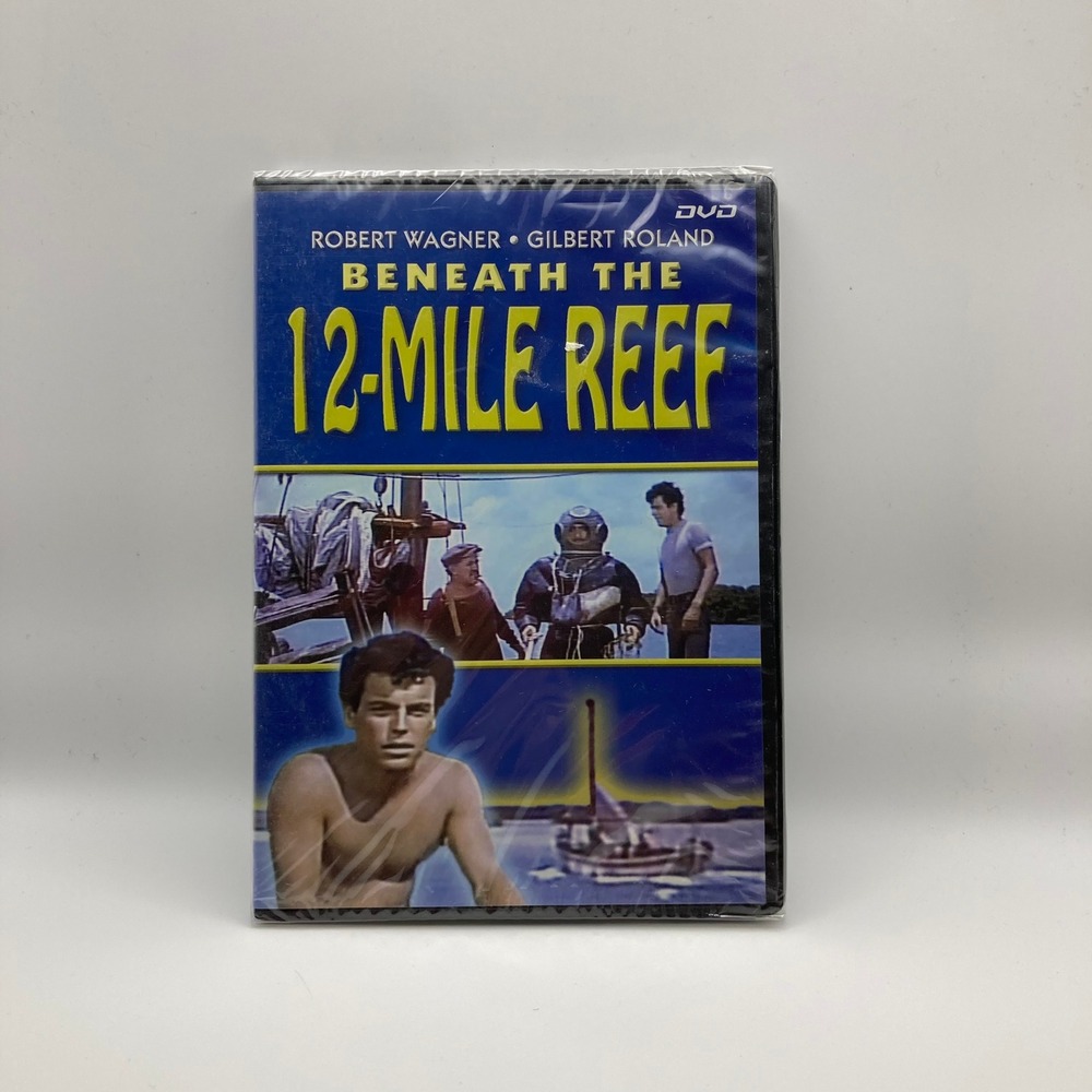 Beneath the 12-Mile Reef DVD Robert Wagner Gilbert Roland Digiview Productions